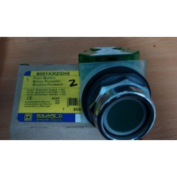 SQUARE D PUSHBUTTON GREEN 9001KR2GH5