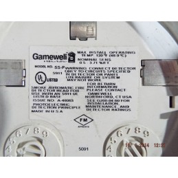 GAMEWELL SS-P SOMKE AUTOMATIC FIRE DETECTOR