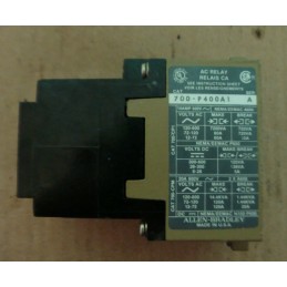 Allen-Bradley 700-P400A1 NEMA Heavy-Duty Relay – 4 N.O. Contacts, 10A