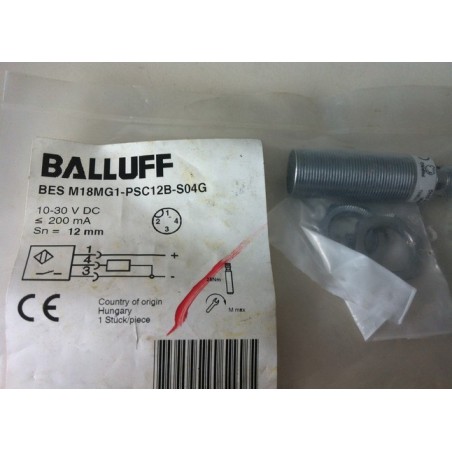 BALLUF BES M18MG1-PSC12B-S04G