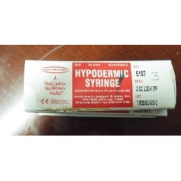 POPPER & SONS PERFEKTUM 2CC LOCK HYPODERMIC SYRINGE TIP 5107