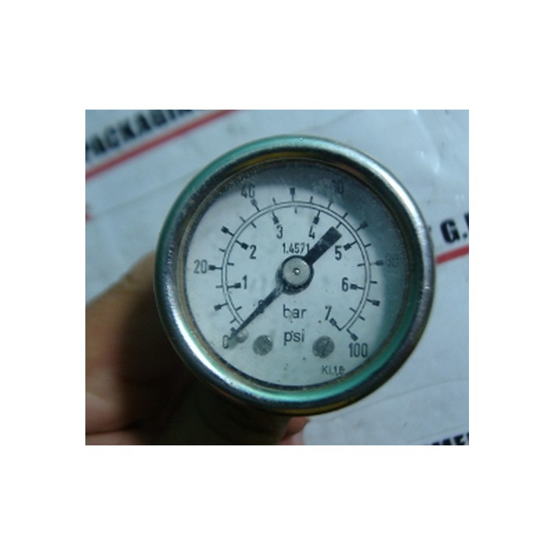 NI ARMATUREN 1.4571 PRESSURE GAUGE 0-7BAR