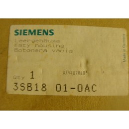 Siemens 3SB1-801-0AC Pushbutton Switch: Model 801-0AC