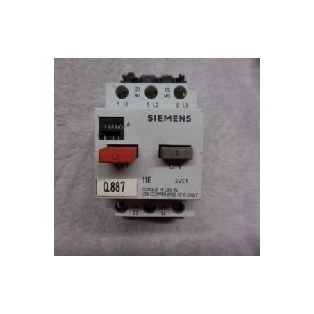 Siemens Circuit Breaker 3VE1010-2F: Model 3VE1010-2F