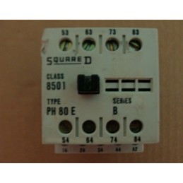 SQUARE-D 8501 PH40E CONTACT RELAY SERIES B