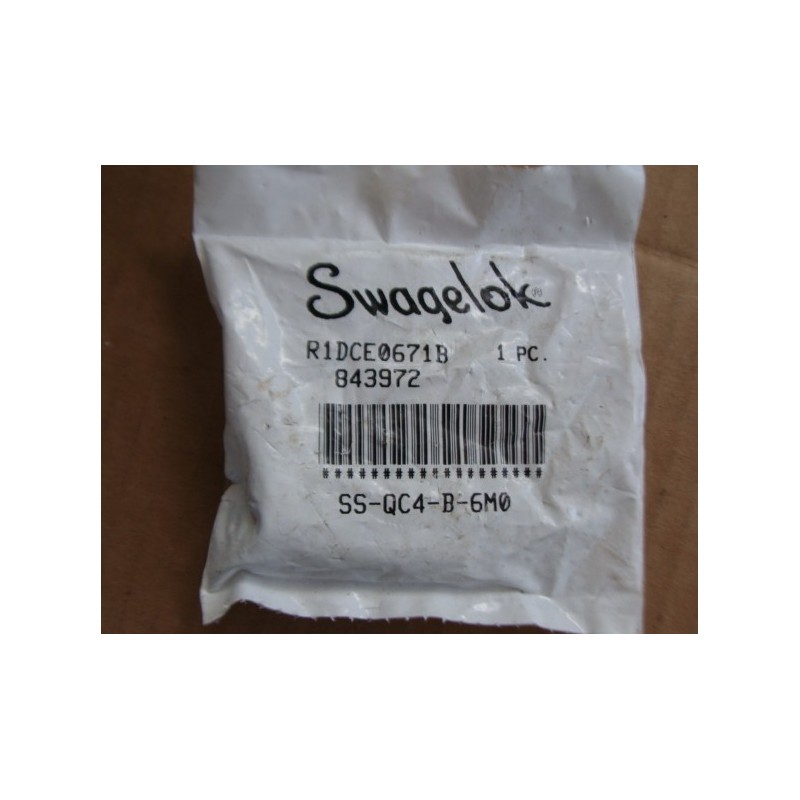 SWAGELOK SS-QC4-B-6M0 