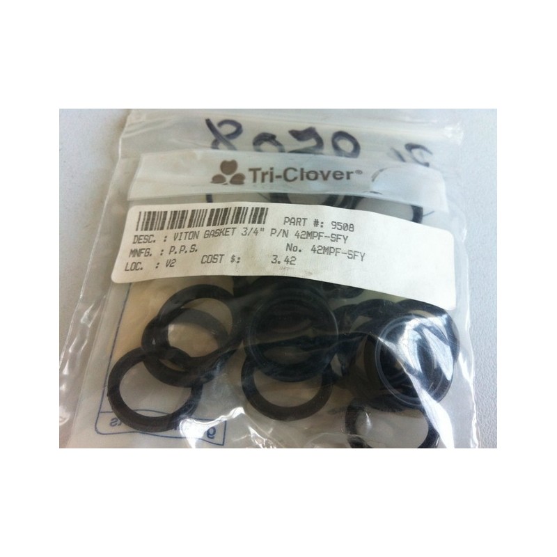 TRI-CLOVER GASKET 3/4" 42MPF-SFY