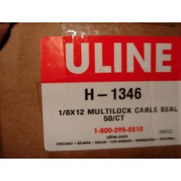 ULINE H-1346 MULTILOCK CABLE SEAL 50/CT