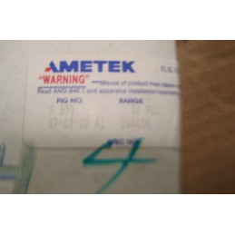 AMETEK GAUGE 0-30PSI