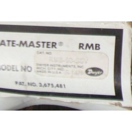 DWYER RATE-MASTER RMB-50-SSV 