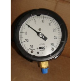 AMETEK GAUGE 30-0-30 PSI SIZE 4 1/2"