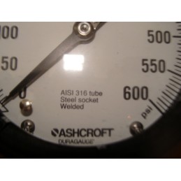 ASHCROFT 0-600 PSI