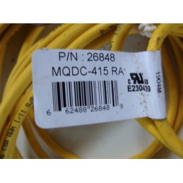 BANNER  MQDC-415 RA 26848 EURO-STYLE QUICK DISCONNECT CABLE 4-PIN