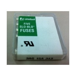 LITTEL FUSE 3AG 15A 313