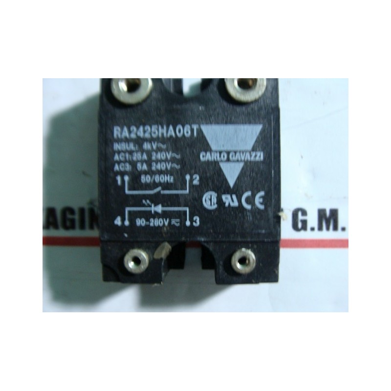 CARLO GAVAZZI SOLID STATE RELAY RA245HA06T