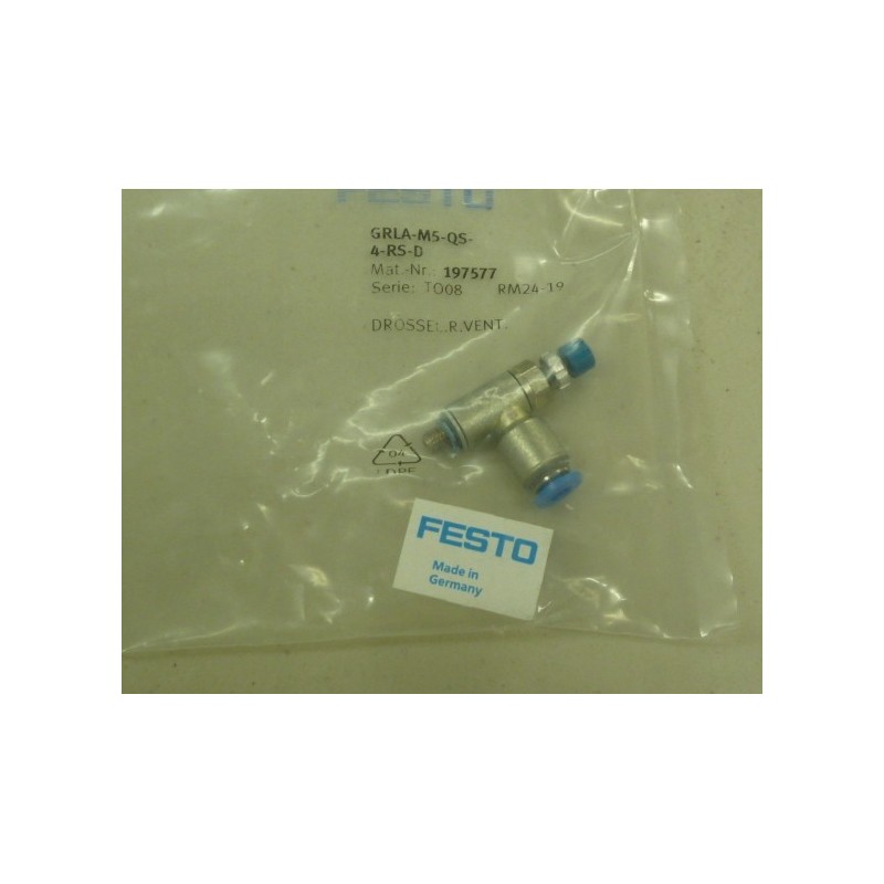 FESTO GRLA-M5-QS-4-RS-D 