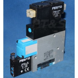 Festo VADMI-95 Pneumatic Cylinder: 95mm Bore, Adjustable Cushioning, 