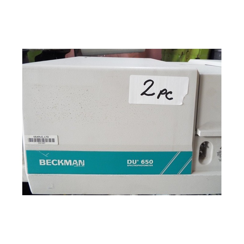 BECKMAN DU 650 SPECTROPHOTOMETER