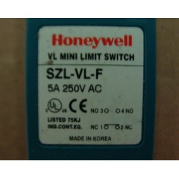 HONEYWELL  LIMIT SWITCH SZL-VL-F