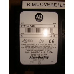 ALLEN BRADLEY PANEL VIEW 550 2711-K5A8