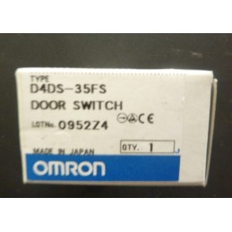 "Omron D4DS-35FS Door Switch: High-Capacity, IP65-Rated Safety Device