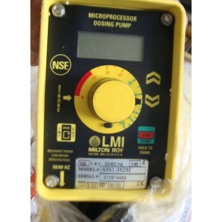 LMI MILTON ROY A961-362SI METERING PUMP 