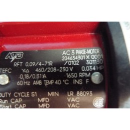 ATB RFT 0,09/4-71R 460/208-230 V