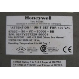 HONEYWELL 9782C-S0-V​C-E0000-BD Controller Analyzer