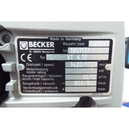 BECKER 1857177 TYP VT 4.10 ROTARY VACUUM PUMP