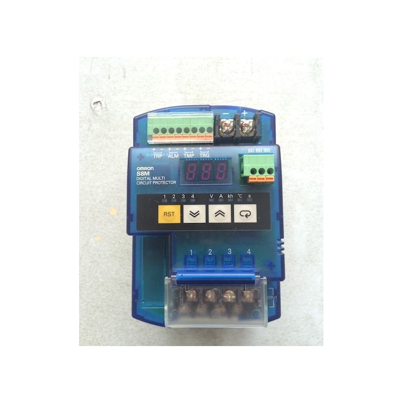 OMRON S8M-CP04-RS DIGITAL MULTI CIRCUIT PROTECTOR 