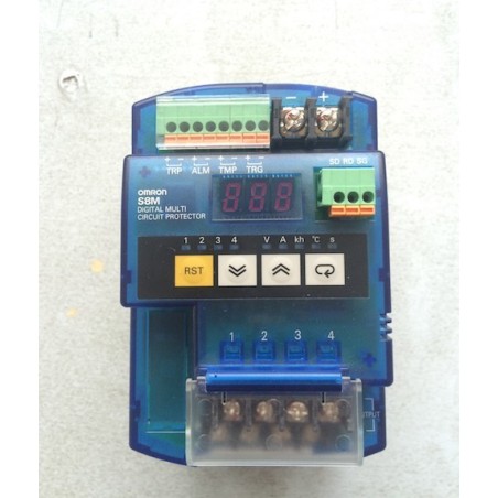 OMRON S8M-CP04-RS DIGITAL MULTI CIRCUIT PROTECTOR 