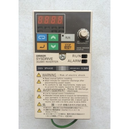 OMRON INVERTER 3G3MV-A2002