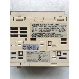 "Omron 3G3MV-A2004 Inverter: Compact 0.4kW Motor Speed Controller"