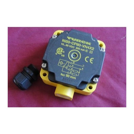 TURCK Ni50-CP80-VN4X2 PROXIMITY SENSORS, VALVE POSITION SENSORS