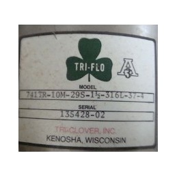 TRI FLO 741TR-10M-29S-11/2-316L-37-4