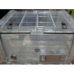 BEL-ART SCIENCEWARE SECADOR DESICCATOR CLEAR CABINET LABORATORY BOX