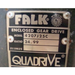 FALK ENCLOSED GEAR DRIVE 4207J25C