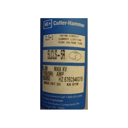 CUTLER HAMMER MOTOR CIRCUIT 5LCLS-5R