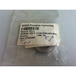 BOSCH BEARING .875 X 1.3125 SHIELDED BALL