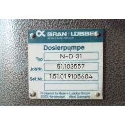 BRAN + LUEBBE TYP N-D 31