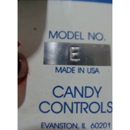 CANDY CONTROLS SWITCH MODEL E ROTARY INDUSTRIAL MOTION CONTROL