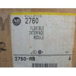 ALLEN BRADLEY INTERFACE MODULE FLEXIBLE 2760RB SER A