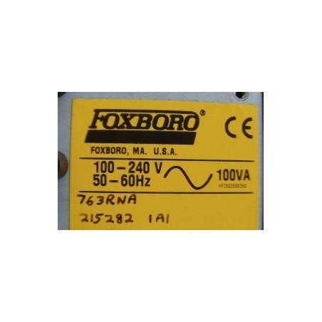 FOXBORO 763RNA-215282 CHART RECORDER