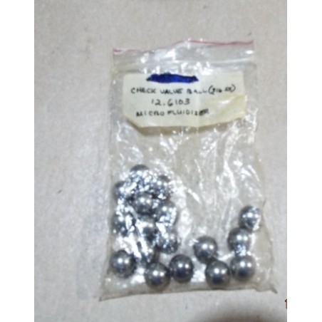 CHECK VALVE BALL MICROFLUIDIZER 12.6103