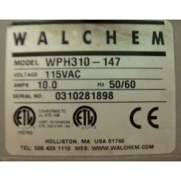 WALCHEM PH/ORP CONTROLLER WPH310-147