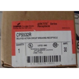 Cooper Crouse-Hinds CPS532R 30A Hazardous Location Receptacle