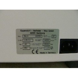 EPPENDORF CENTRIFUGE 5810 