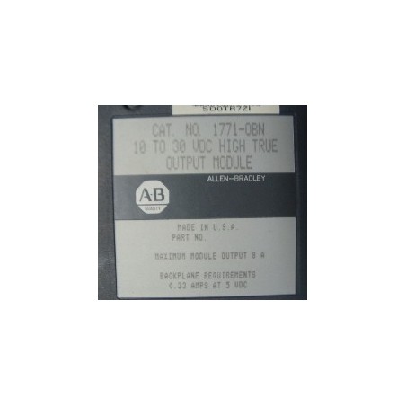 ALLEN BRADLEY 1771-0BN 