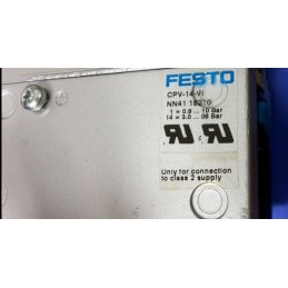 Festo CPV-14-VI Pneumatic Manifold: 14-Valve, 24V DC, Digital I/O, Mo