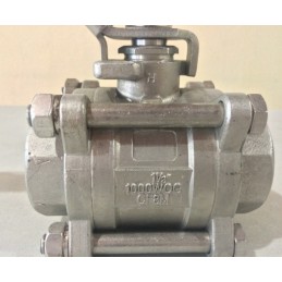 AVCO 1000 WOG CF8M 1-1/2" Stainless Steel Ball Valve – High-Pressure Industrial Flow Control